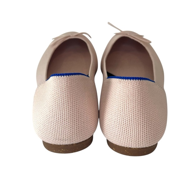 Rothy’s Women’s The Ballet Flat Bow‎ Pastel Pink Ballerina Slip On Size 9.5 NEW - Picture 3 of 6
